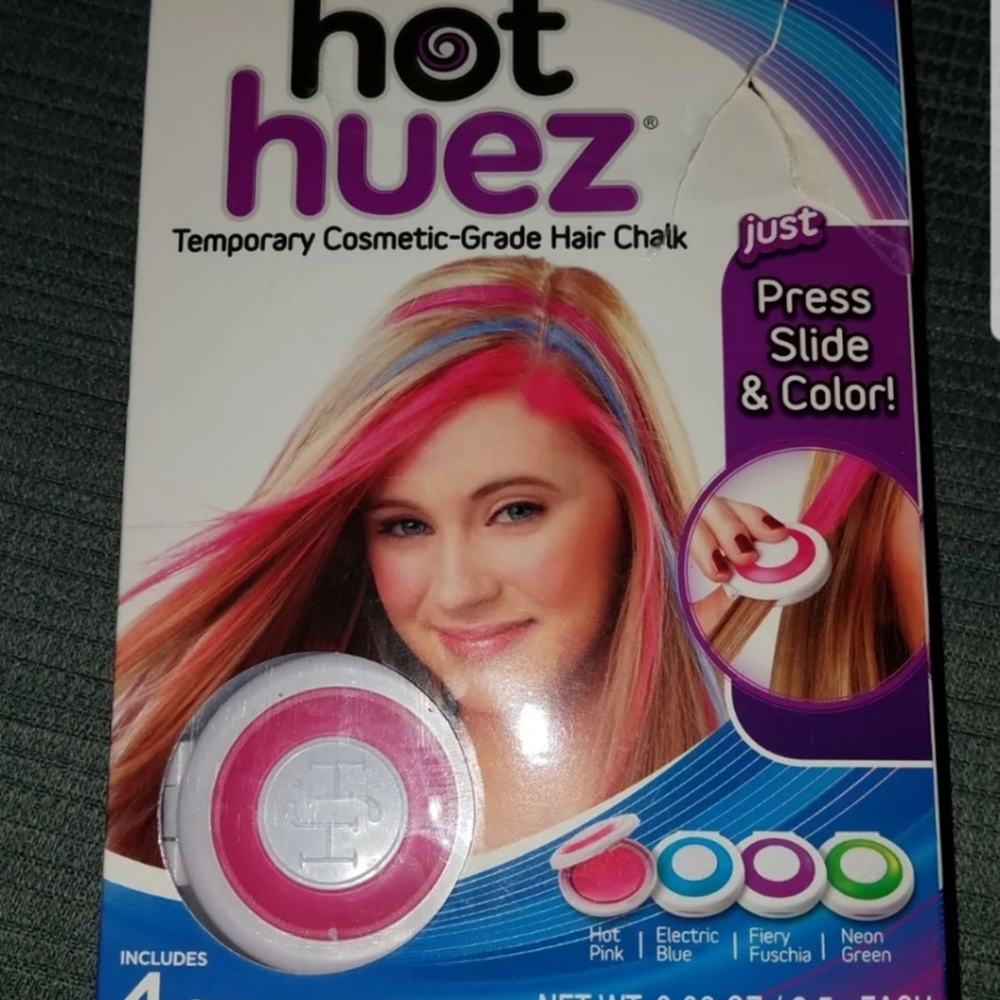 Temporary cosmectic grade hair chalk